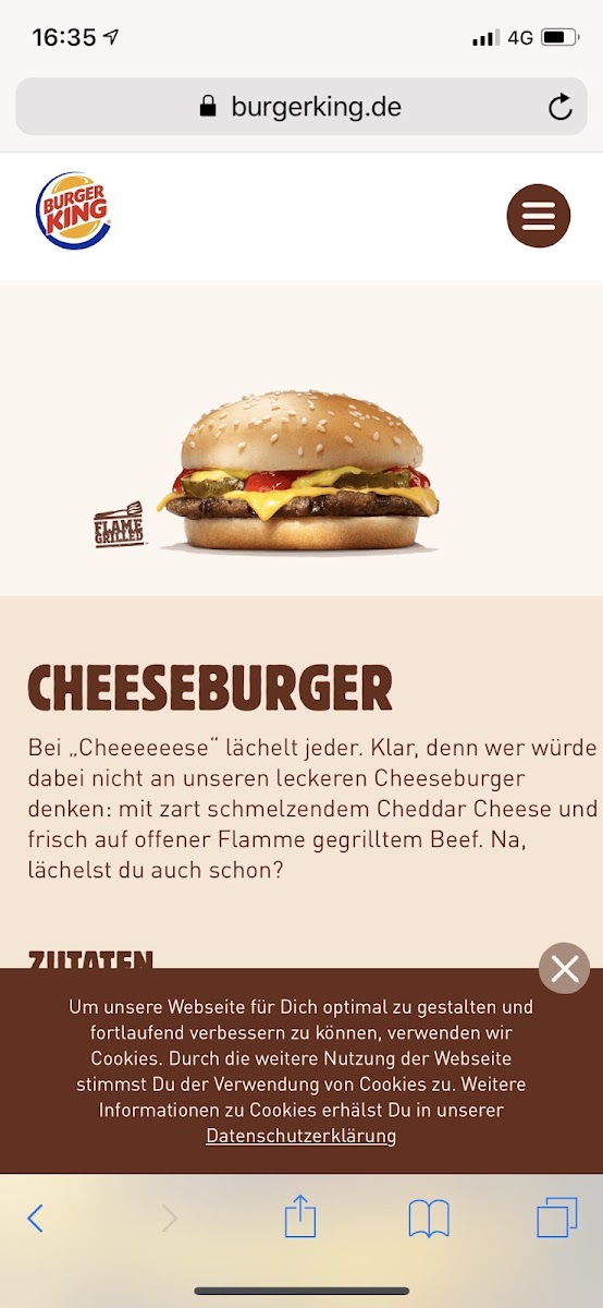Burger King Oyten Photo Menu 5