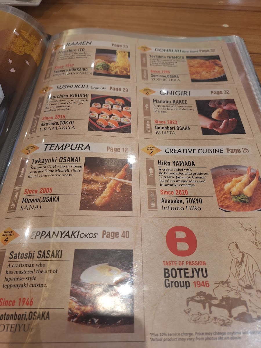 Botejyu SM Baliwag Photo Menu 5