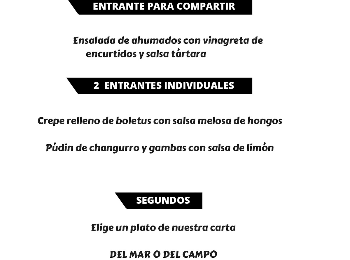 Restaurante Garain Photo Menu 4