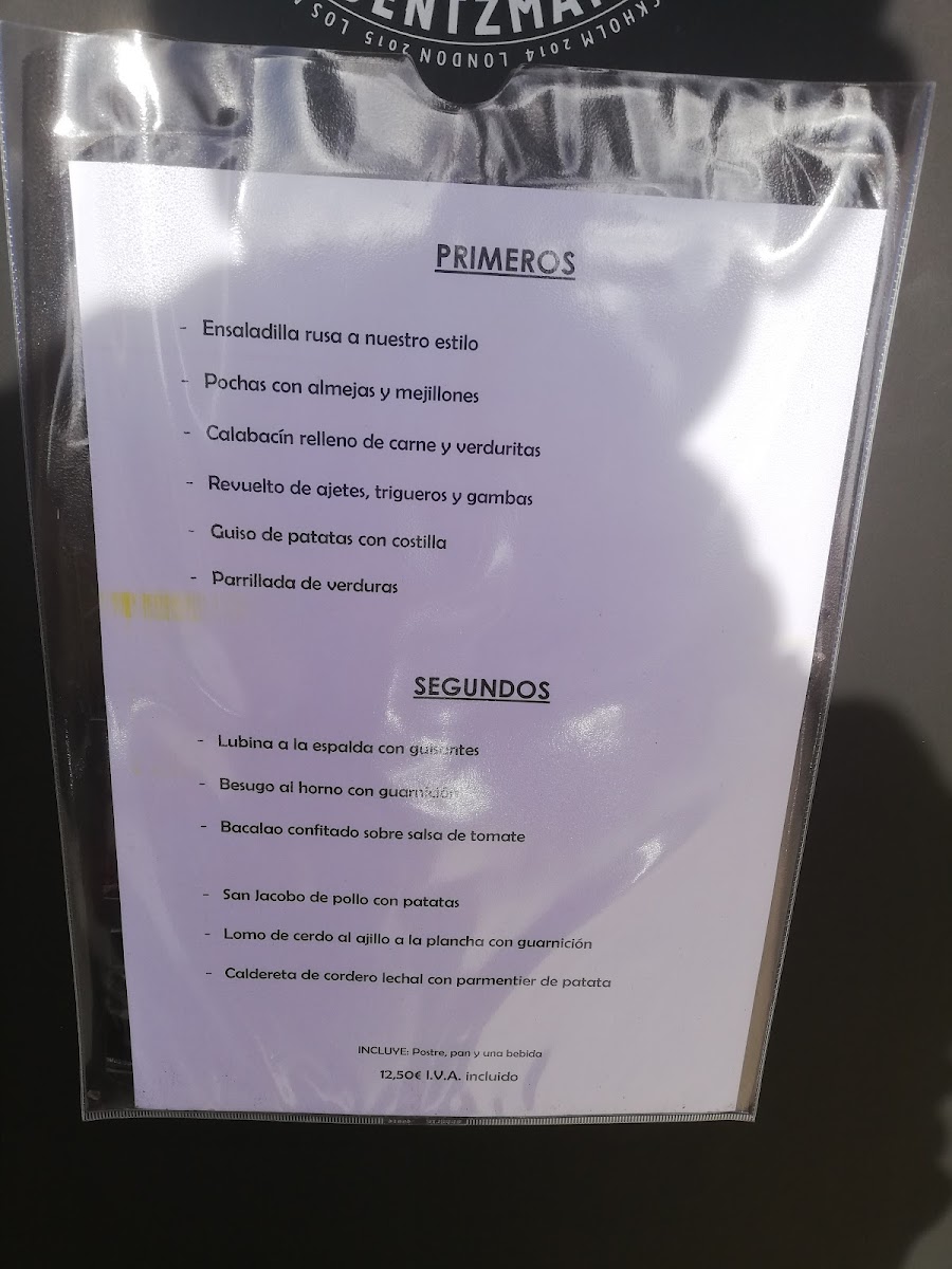 Restaurante Garain Photo Menu 5