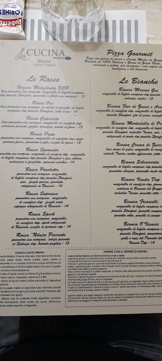 La Cucina Bistrot Photo Menu 5