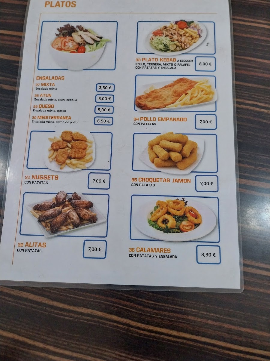 N&S restaurant bar pizza kebab turkish Photo Menu 4