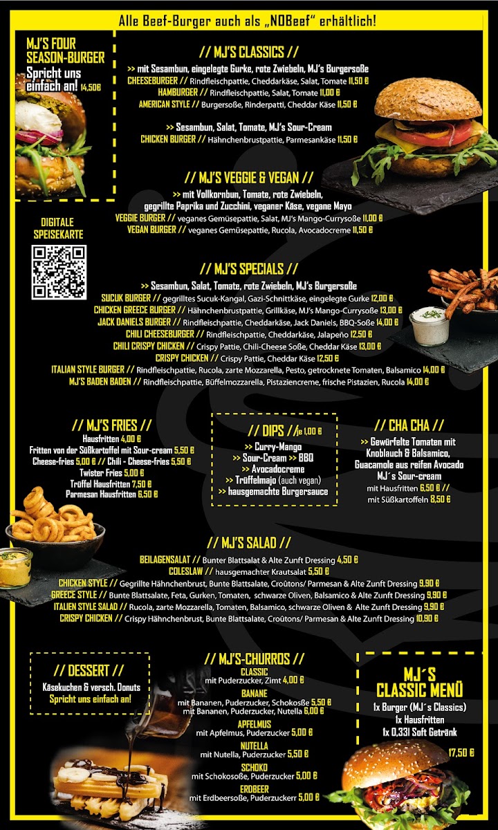 MJ's-BurgerFactory Baden-Baden Photo Menu 5