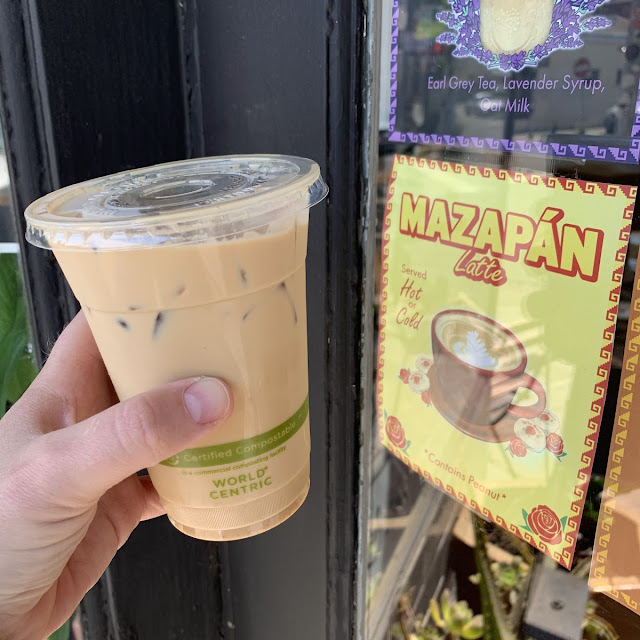 Iced Mazapán Latte