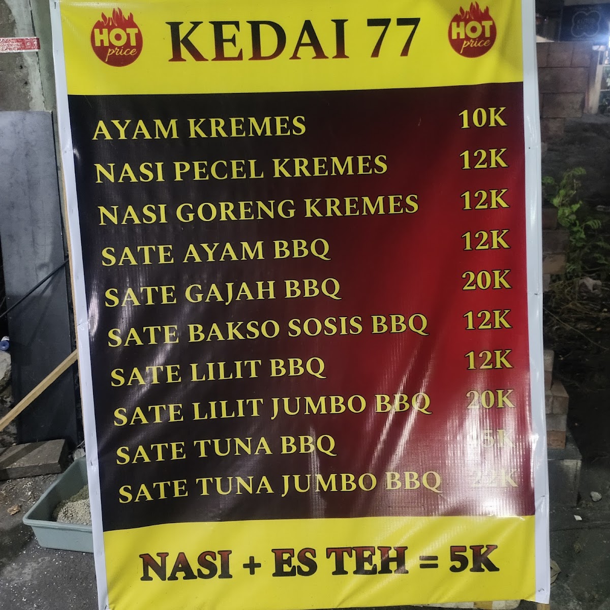 Boss geprek 1 Photo Menu 1