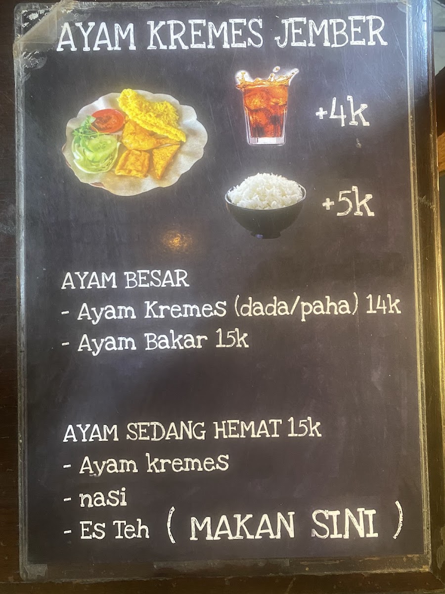 Boss geprek 1 Photo Menu 3