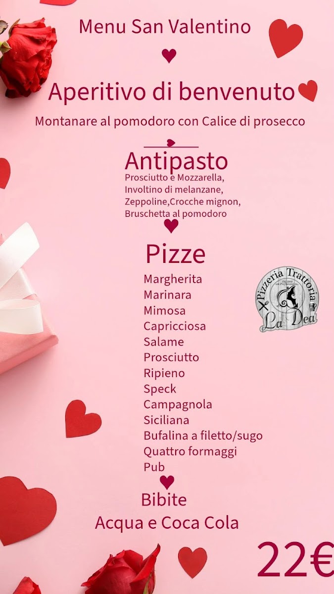 Pizzeria trattoria La DEA Photo Menu 1