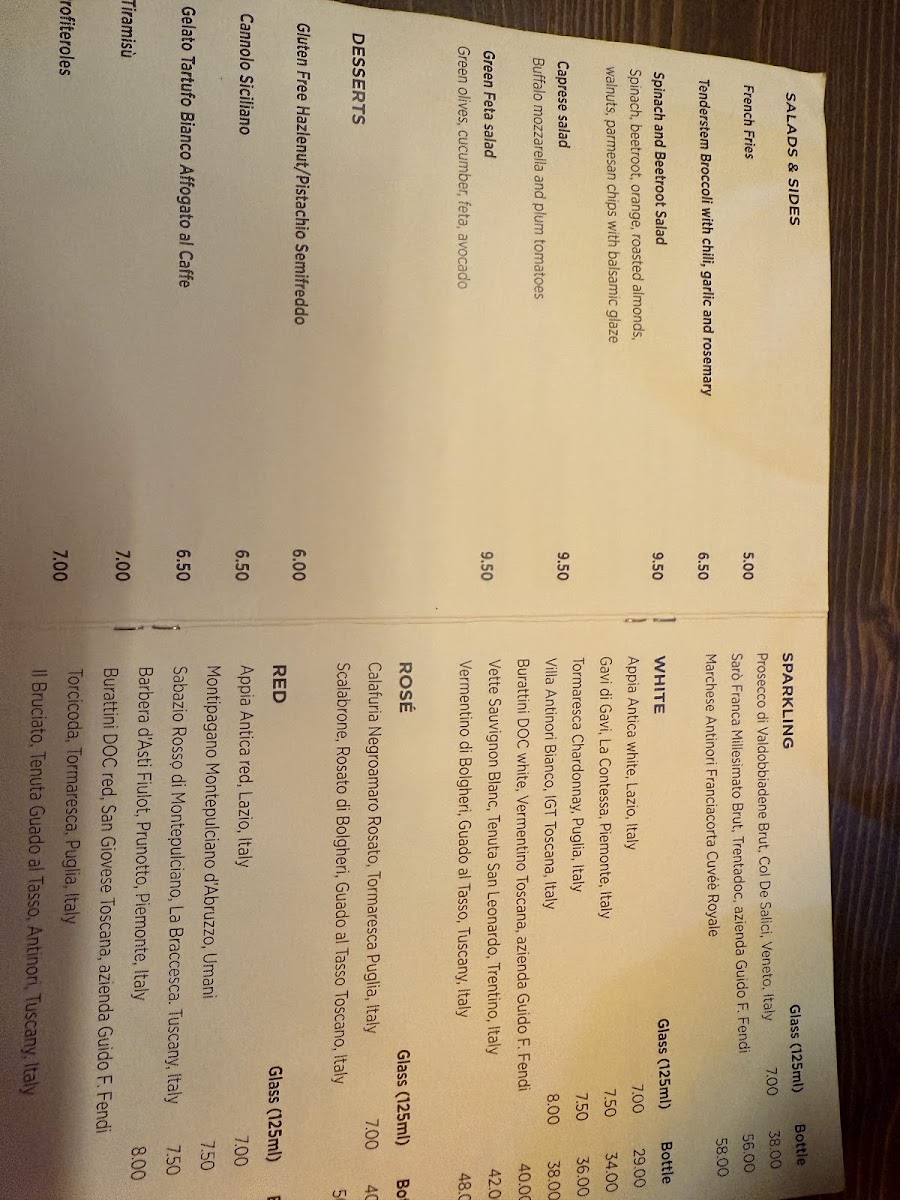 AL DENTE Angel Photo Menu 8