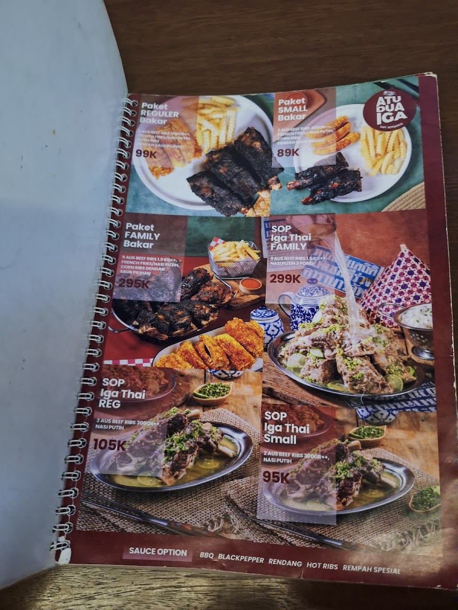 Atu Dua Iga Gading Serpong Photo Menu 2