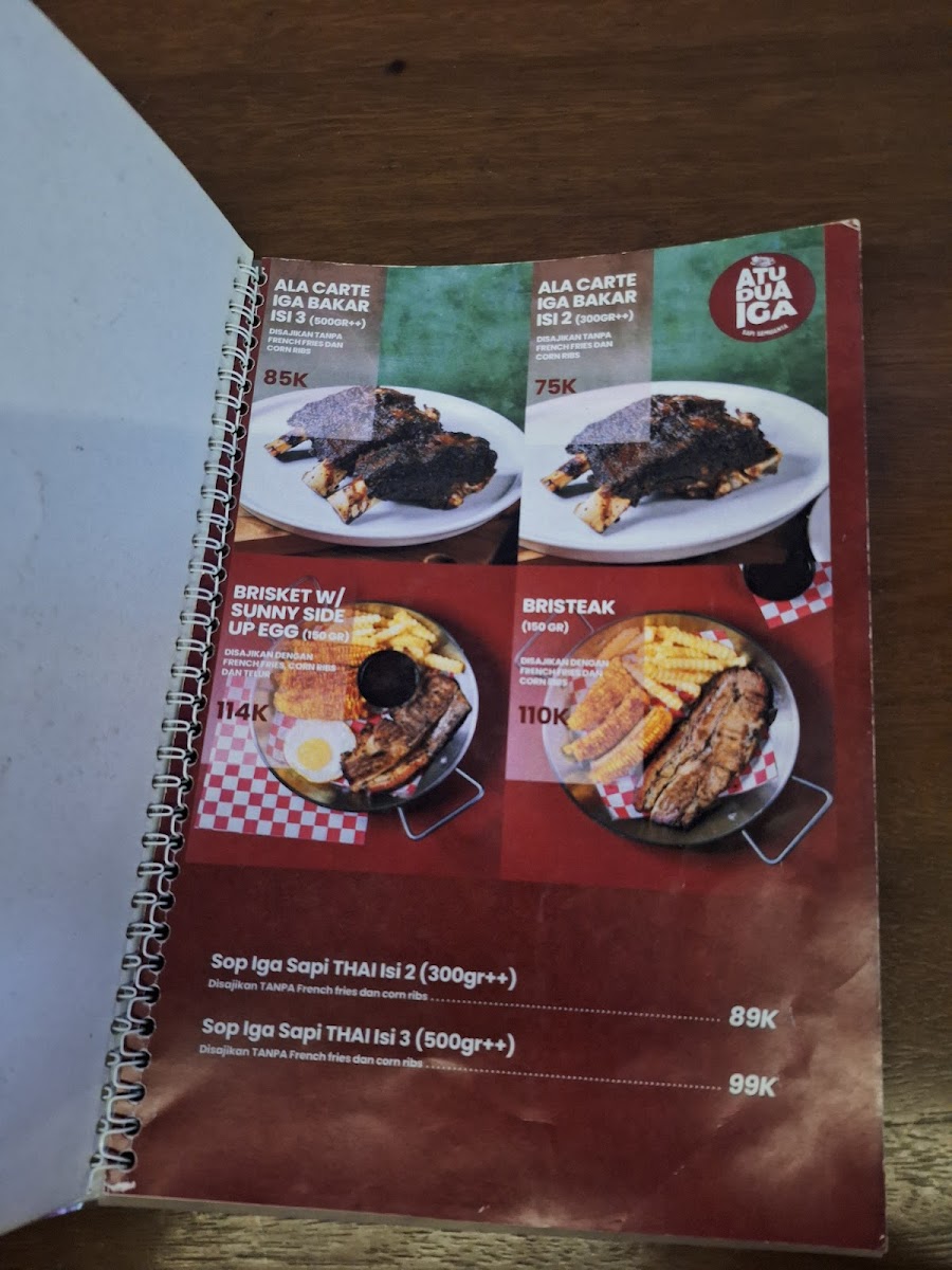 Atu Dua Iga Gading Serpong Photo Menu 4