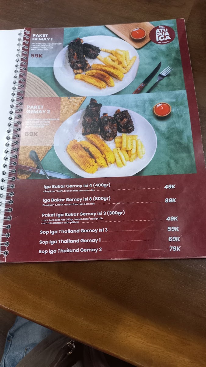 Atu Dua Iga Gading Serpong Photo Menu 9