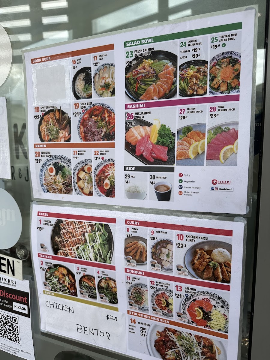 Hikari Sushi Bar - Five Mile Queenstown Photo Menu 6
