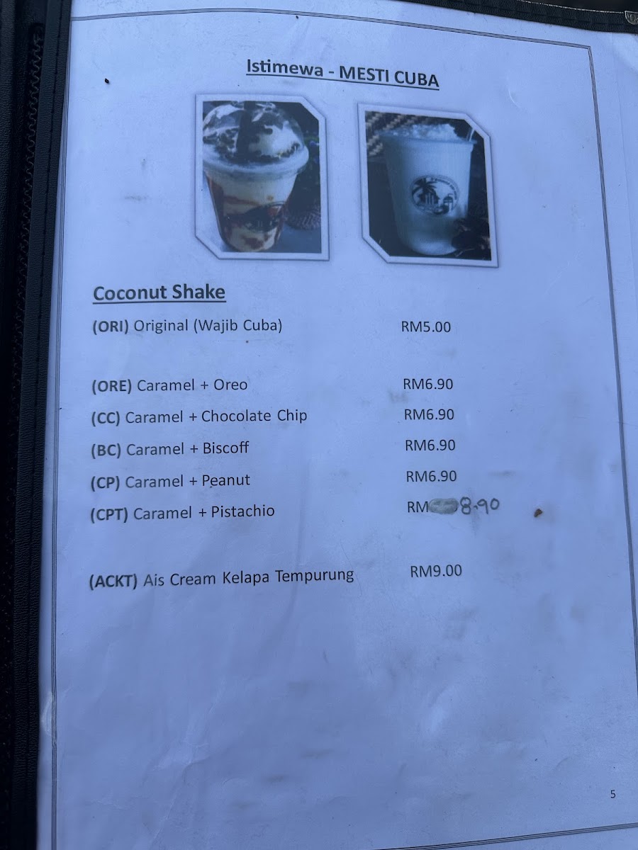 Warung D'Bamboo Ban Pecah Photo Menu 4