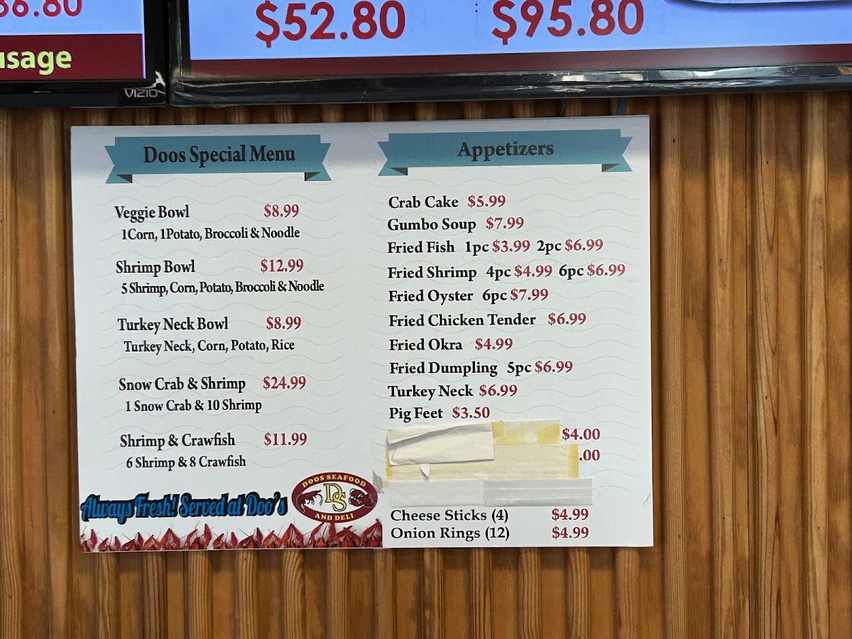 Doo's Seafood And Deli Photo Menu 6