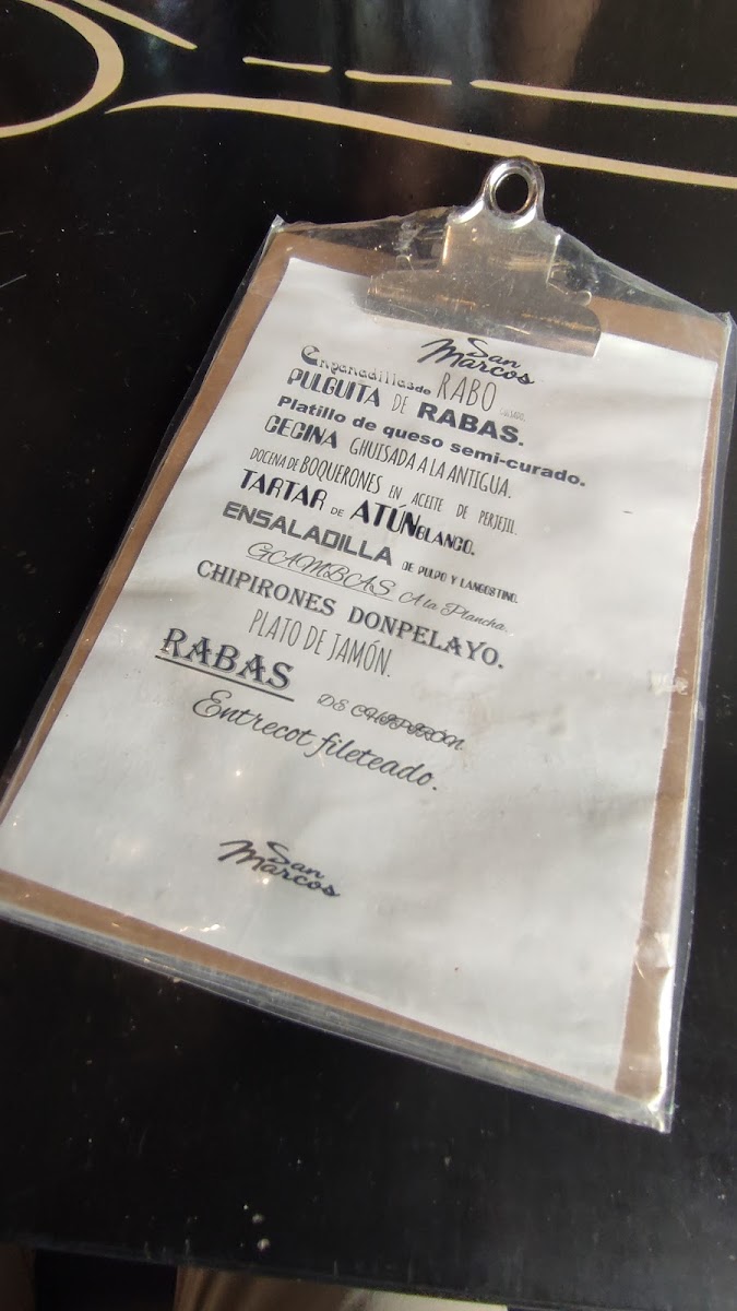 Restaurante San Marcos Photo Menu 10
