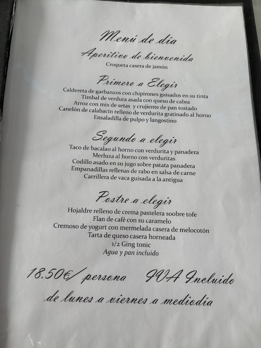 Restaurante San Marcos Photo Menu 2