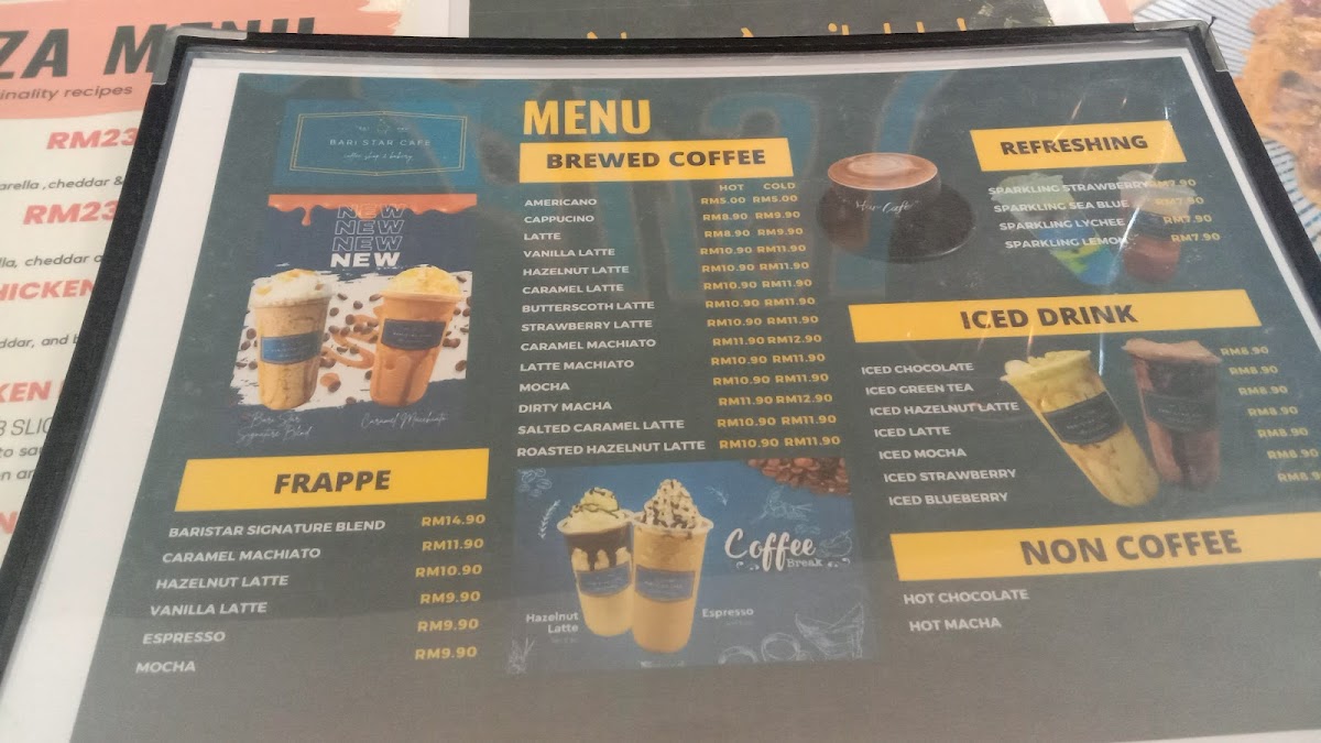 Baristar Cafe Photo Menu 2