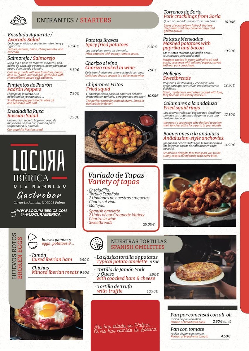 Locura Iberica La Rambla Photo Menu 1
