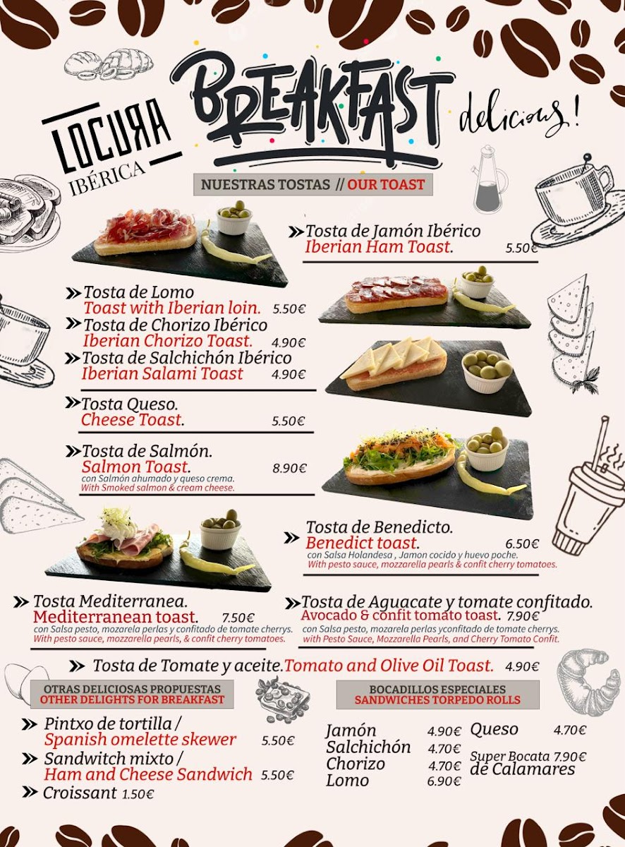 Locura Iberica La Rambla Photo Menu 2