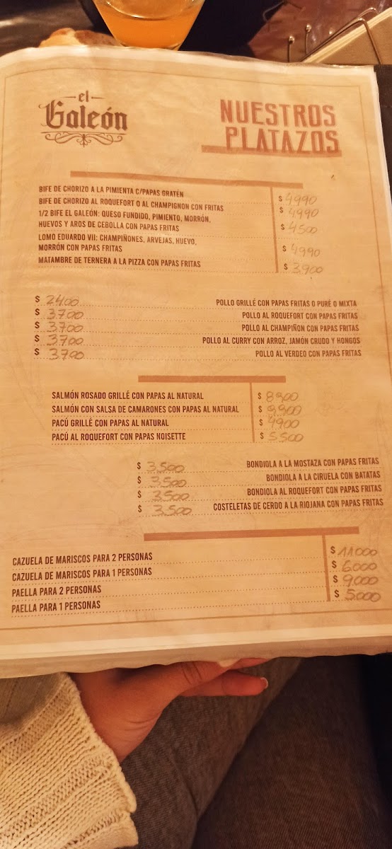 EL GALEÓN BODEGÓN Photo Menu 2