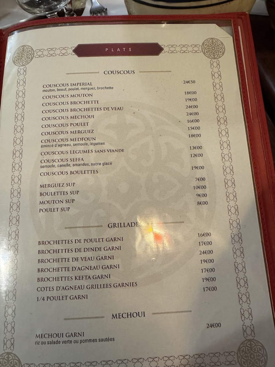 Restaurant Aux 3 Marches Photo Menu 1