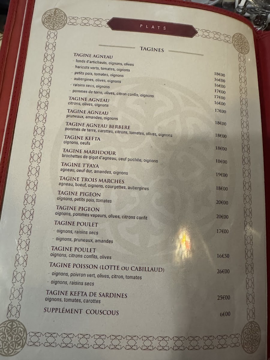 Restaurant Aux 3 Marches Photo Menu 2