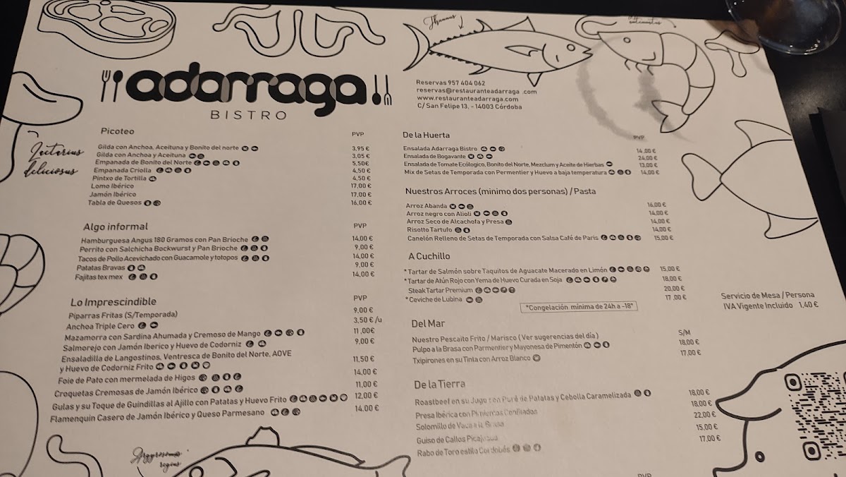 Adarraga Bistro Photo Menu 4
