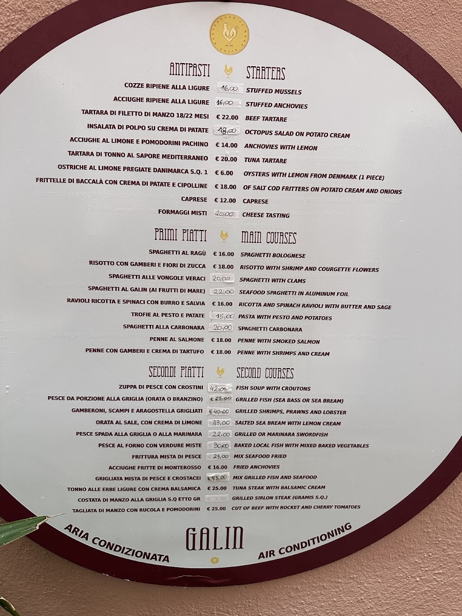 Taverna Galin Photo Menu 1