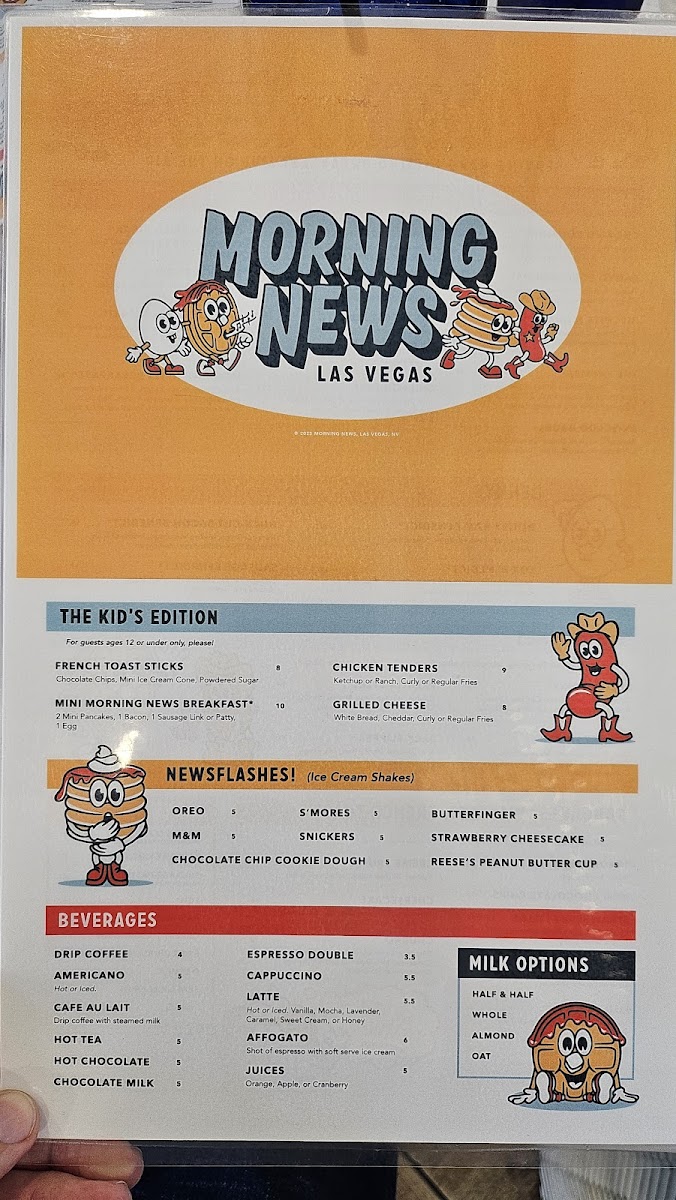 Morning News Photo Menu 10