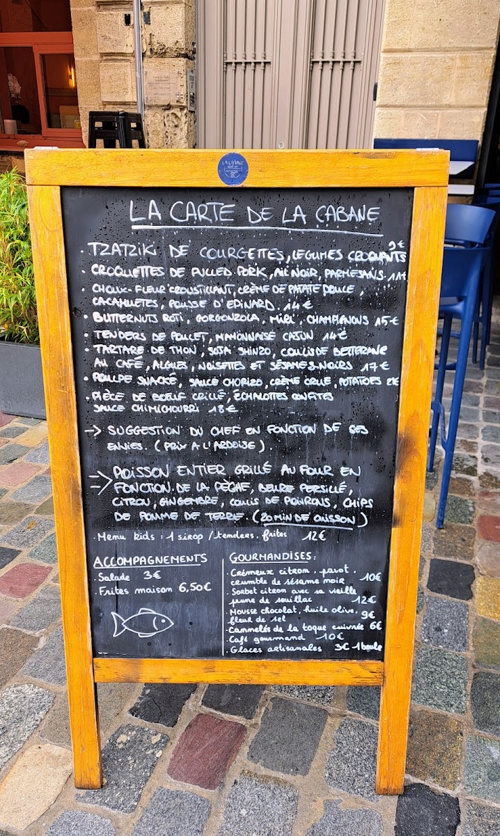 La Cabane Cent Un - Restaurant d'huîtres Photo Menu 2