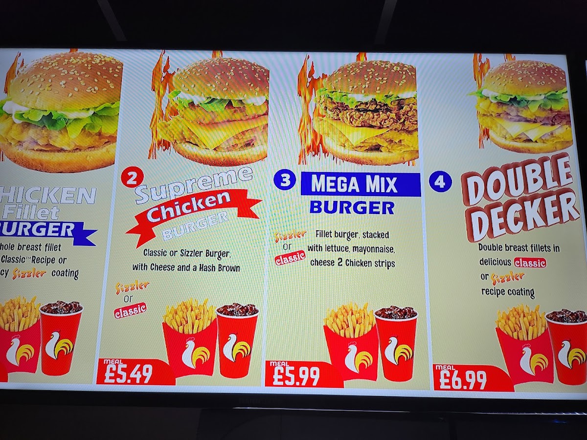 Wow fried chicken Photo Menu 6