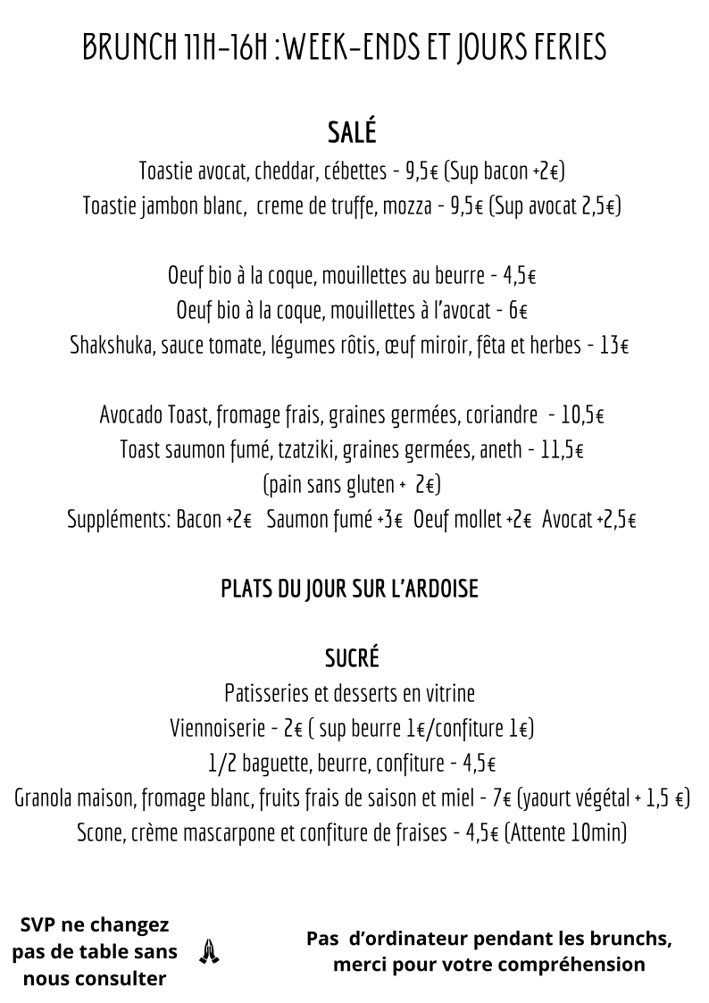Café Pimpin 18e Photo Menu 1