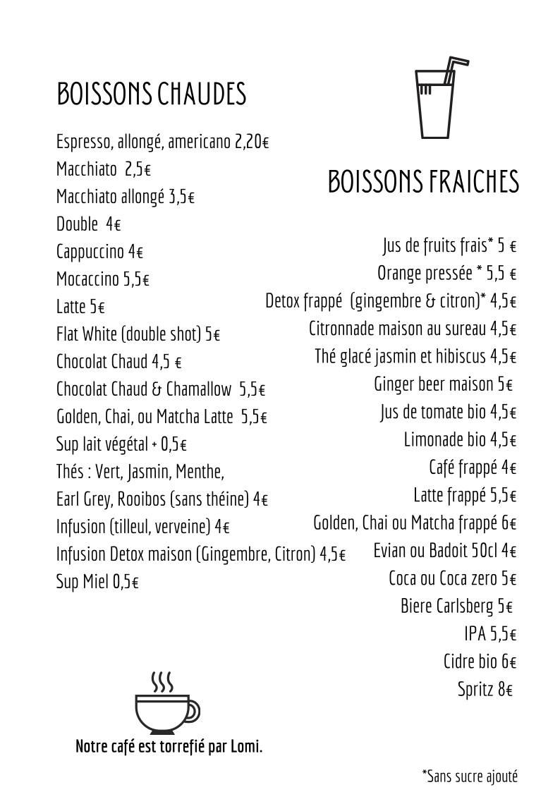 Café Pimpin 18e Photo Menu 2