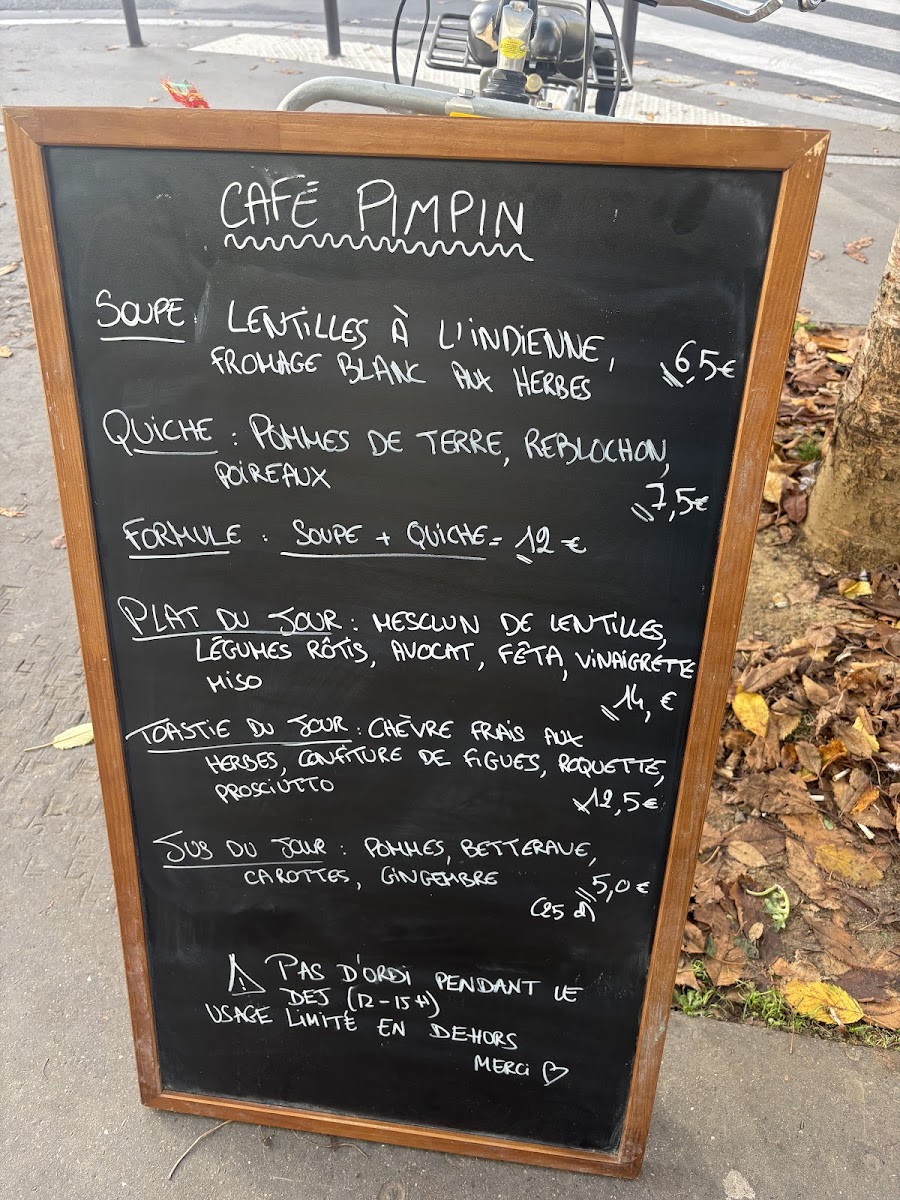 Café Pimpin 18e Photo Menu 5