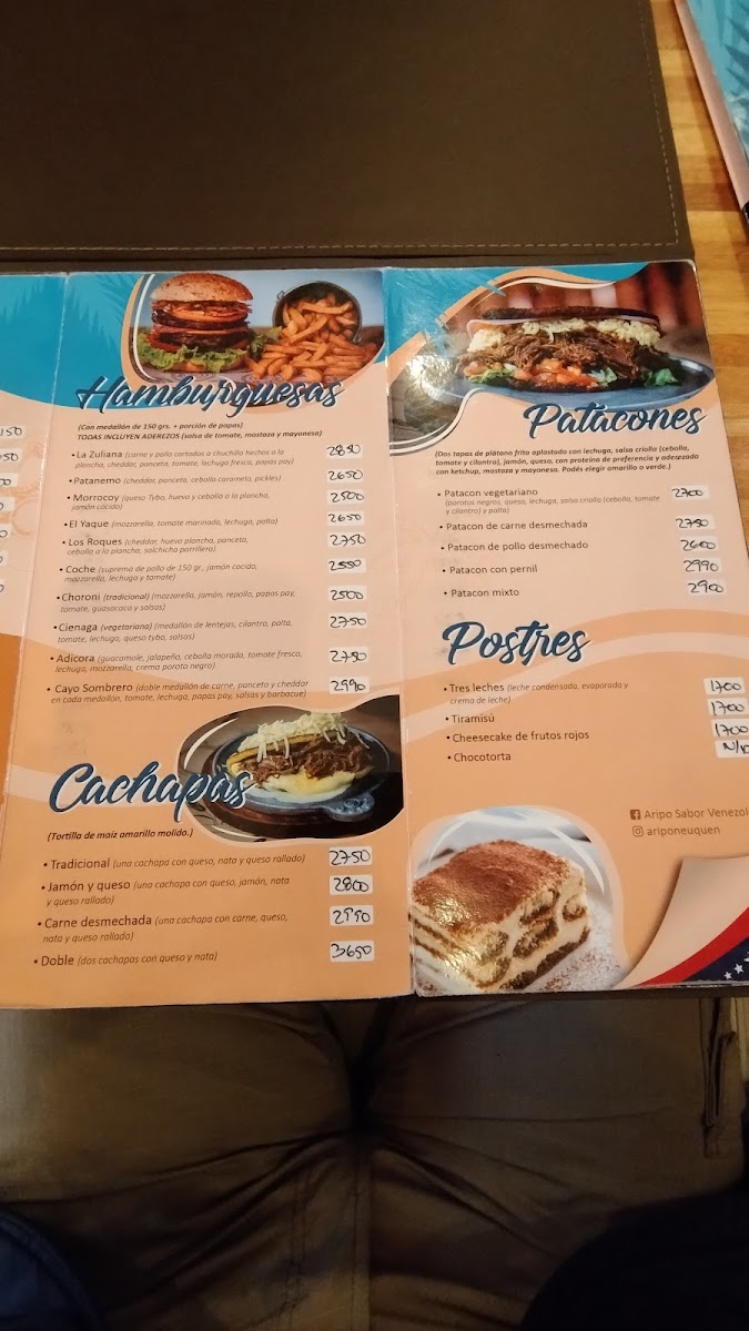 Aripo Sabor Venezolano Photo Menu 4