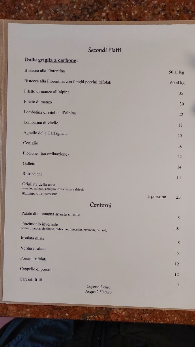 Ristorante Goraiolo Photo Menu 2
