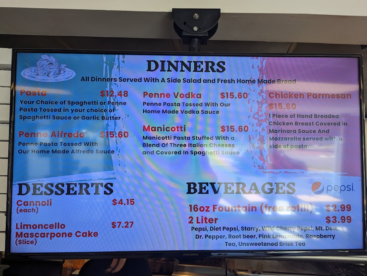 Pasquale's Pizzeria Photo Menu 1