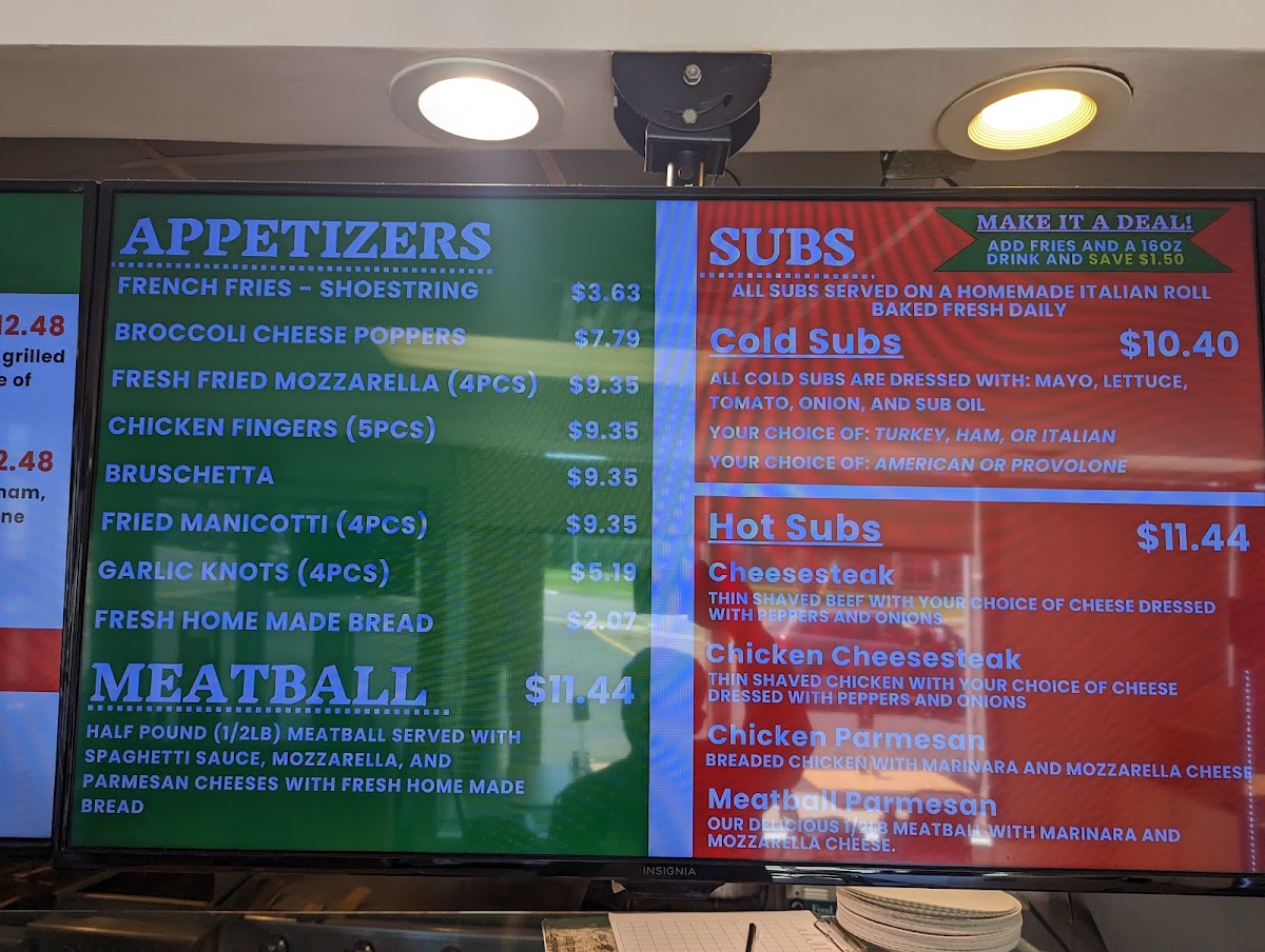 Pasquale's Pizzeria Photo Menu 3