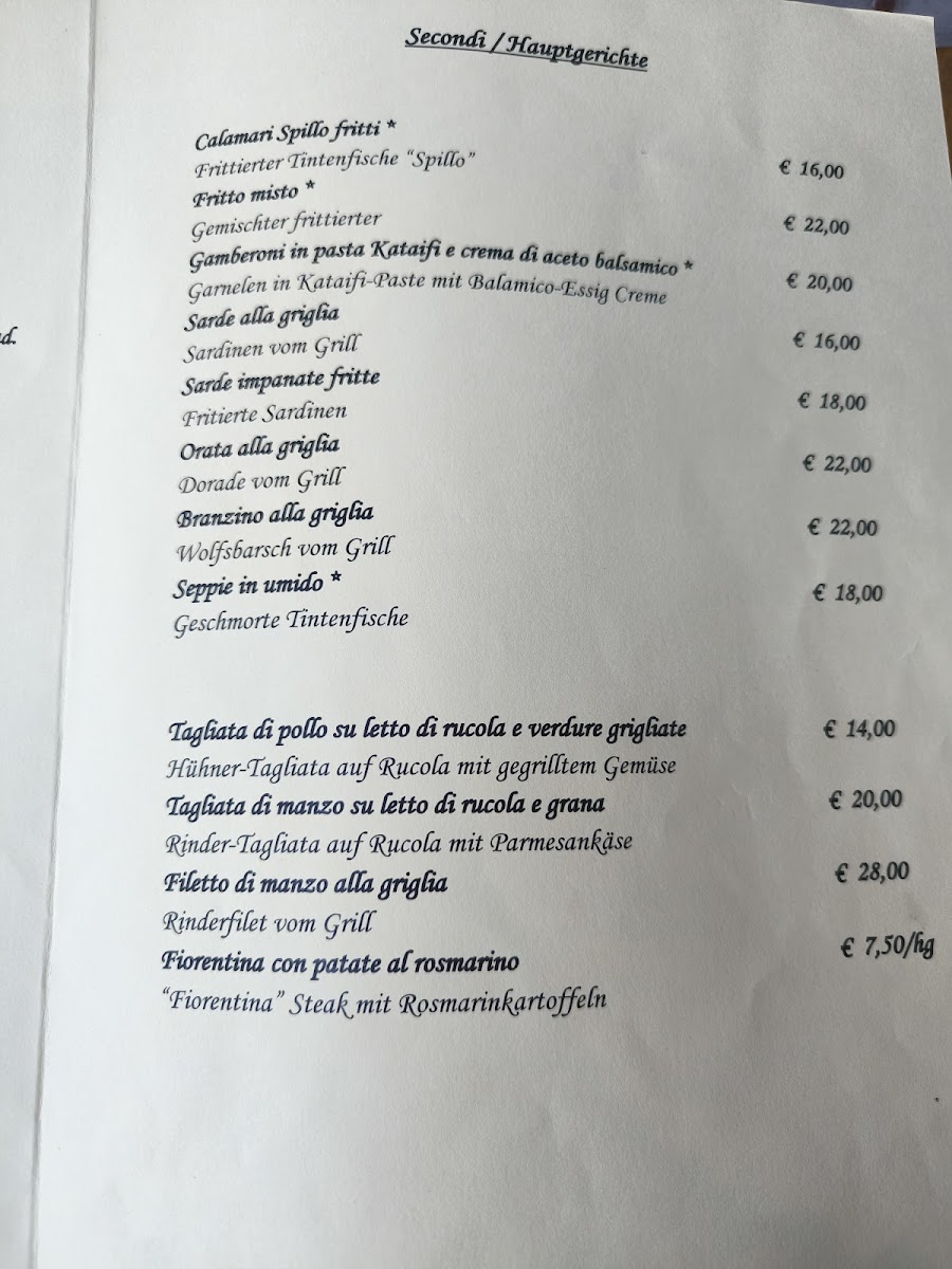 Ristorante Alle Bocce Photo Menu 1
