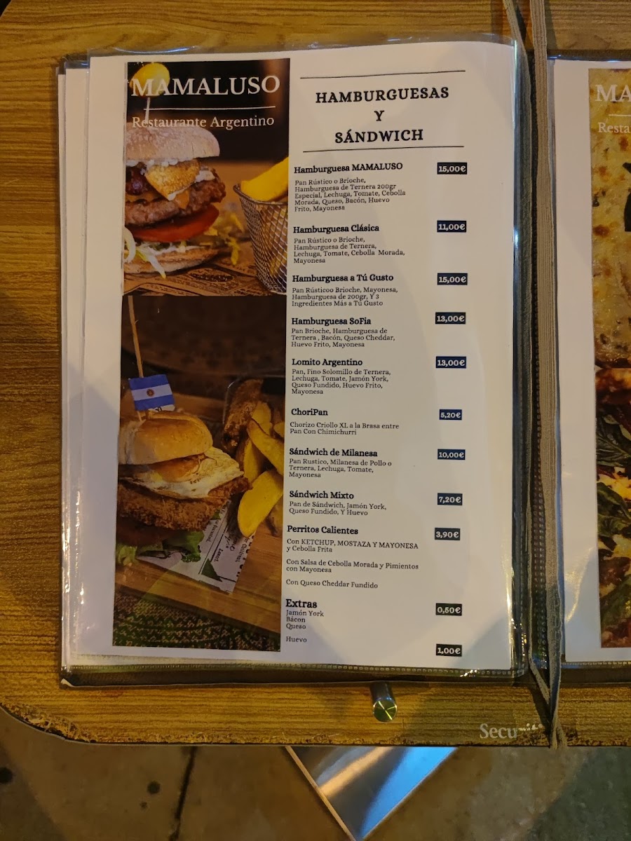 Mamaluso Restaurante Argentino Photo Menu 6