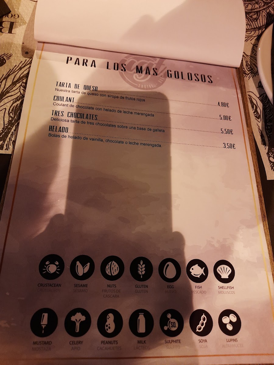 UGT SOCIAL BAR Photo Menu 3
