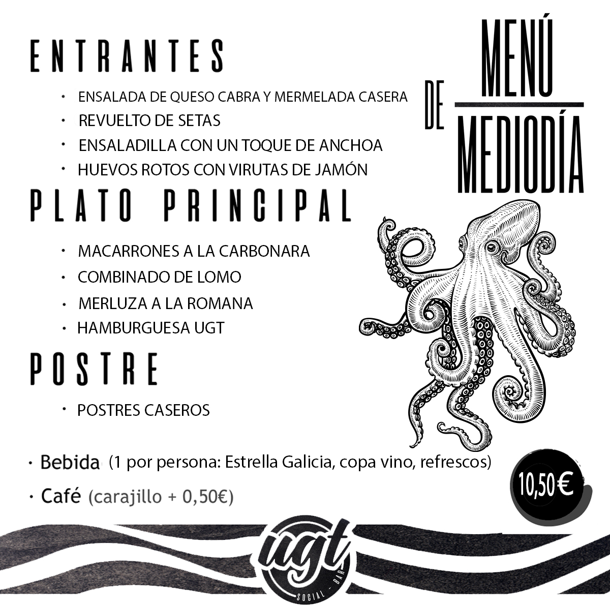 UGT SOCIAL BAR Photo Menu 5