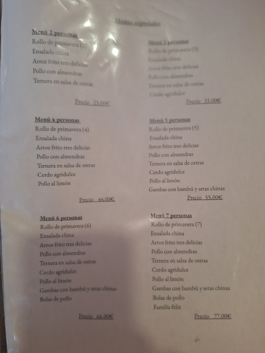 Restaurante Jade Photo Menu 10