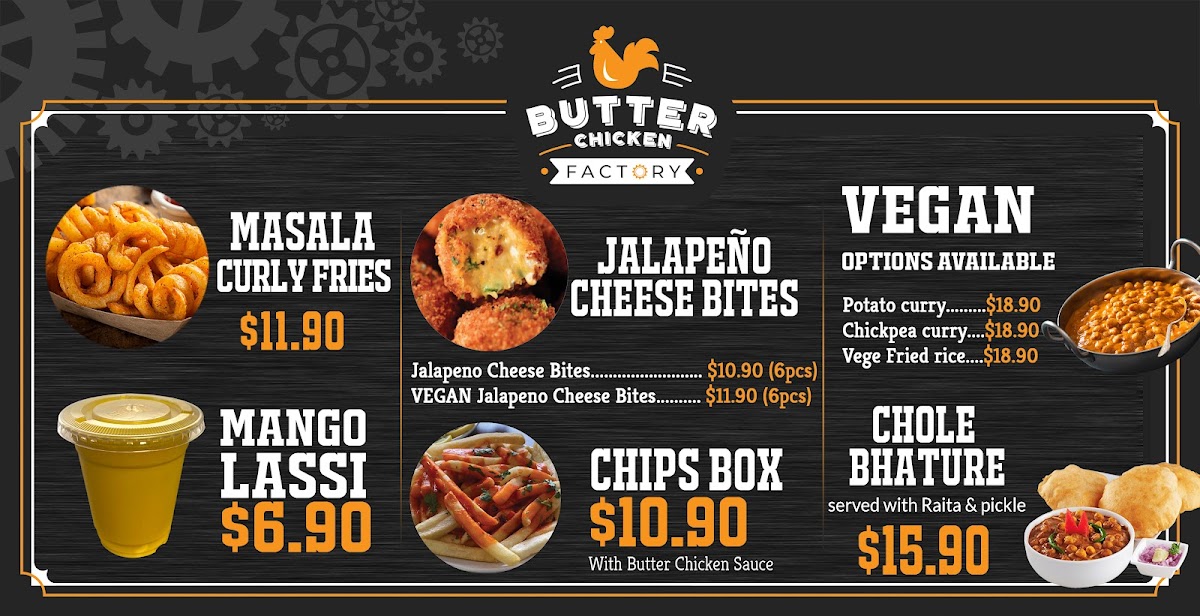 Butter Chicken Factory Photo Menu 1