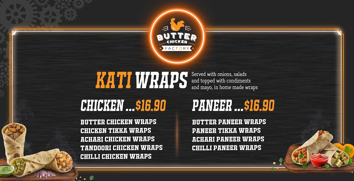 Butter Chicken Factory Photo Menu 3