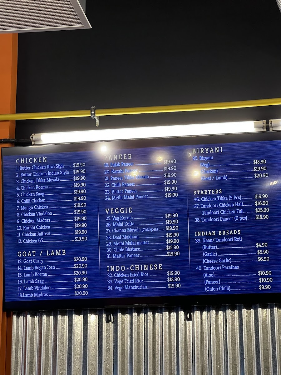 Butter Chicken Factory Photo Menu 8
