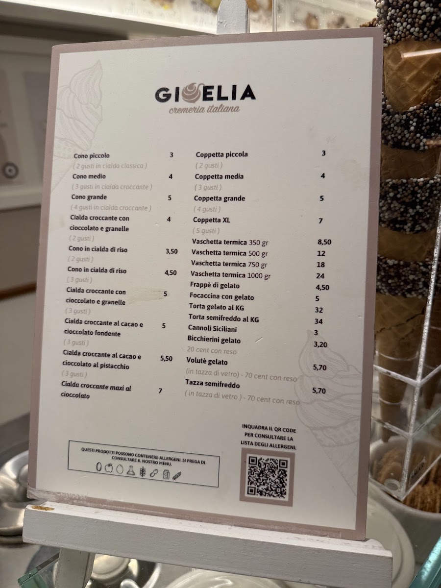 GIOELIA Cremeria, Modena Photo Menu 3