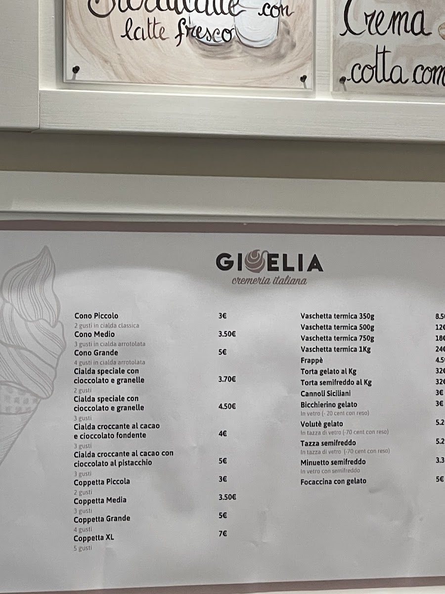 GIOELIA Cremeria, Modena Photo Menu 7