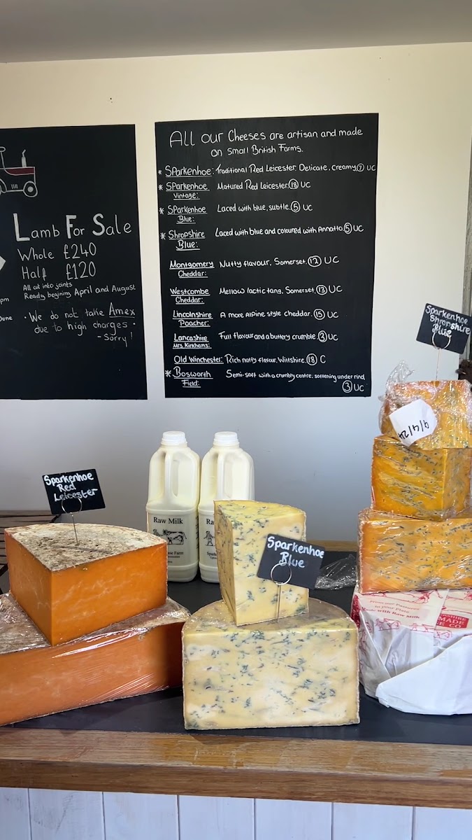 Sparkenhoe Tearoom Photo Menu 1