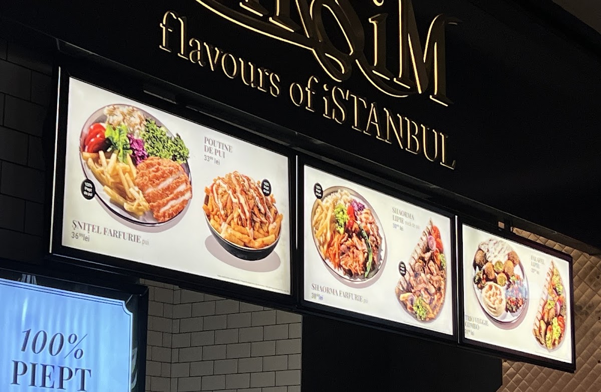 Taksim Photo Menu 2